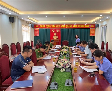 Viện KSND các huyện Ứng Hòa, Đan Phượng trực tiếp kiểm sát công tác tiếp...